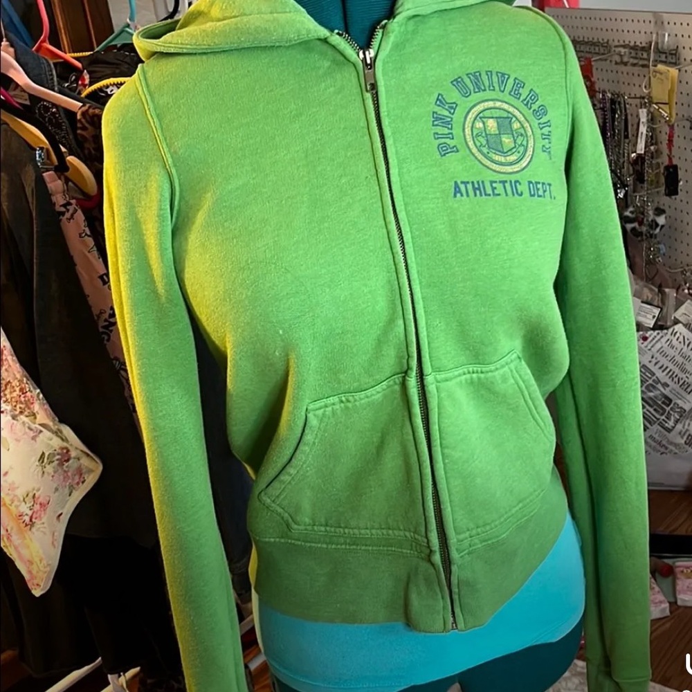 Victoria secret PINK university zip up